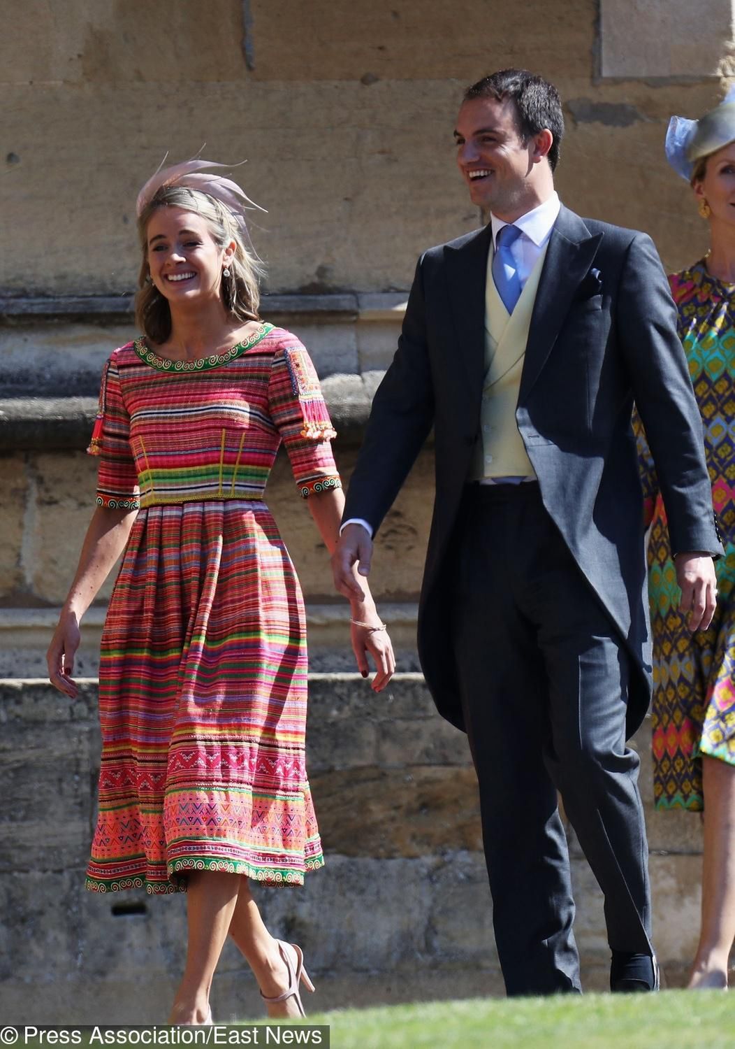 Cressida Bonas na ślubie księcia Harry'ego i Meghan Markle