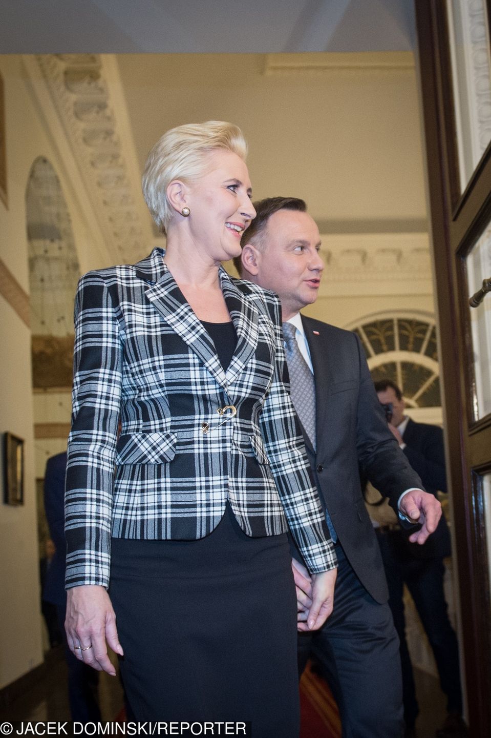Agata Duda znów zmieniła fryzurę