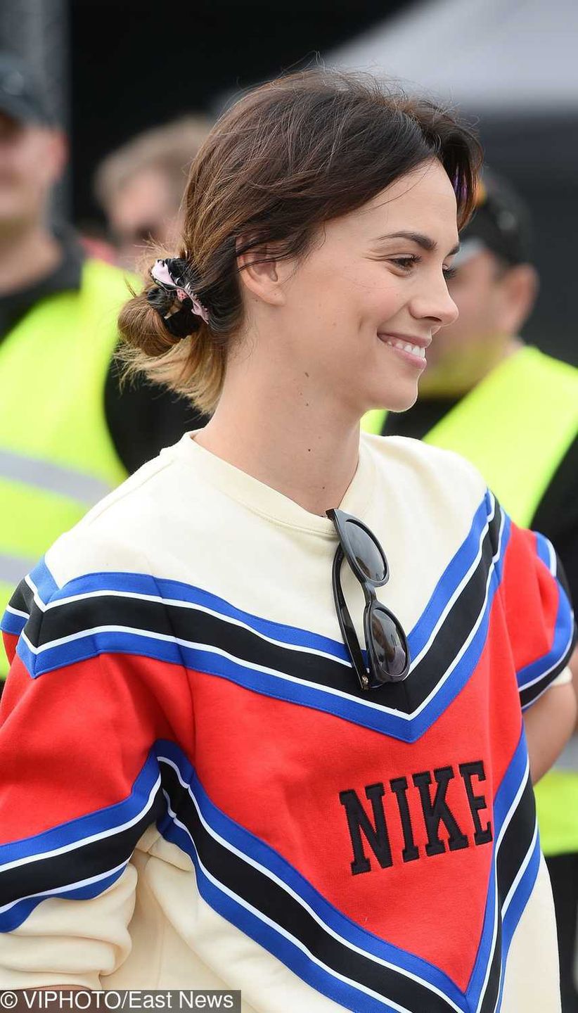 Paulina Krupińska bez makijażu na treningu u Anny Lewandowskiej