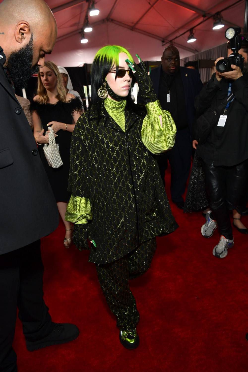 Billie Eilish – Grammy 2020, kreacja: Gucci