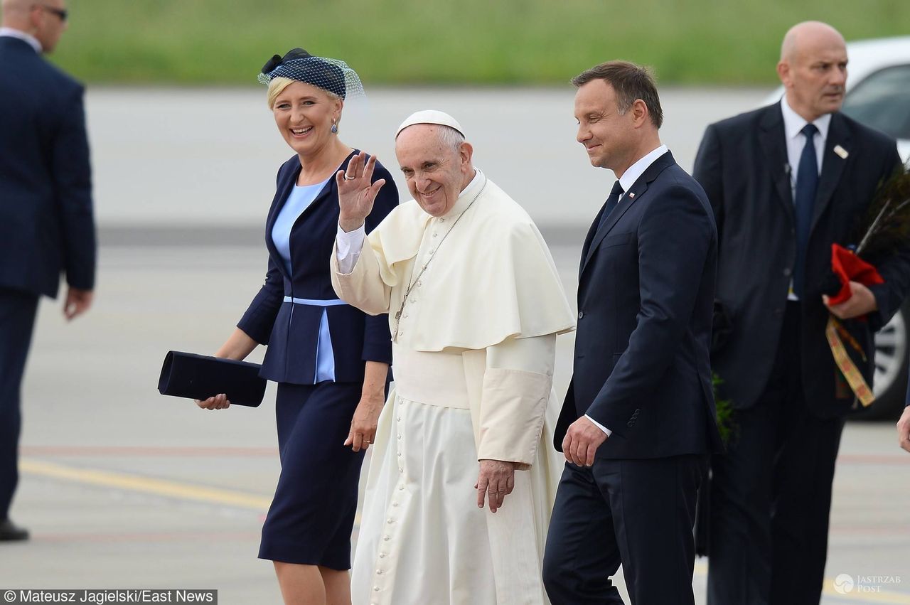 Powitanie Papieża Franciszka w Polsce fot. East News