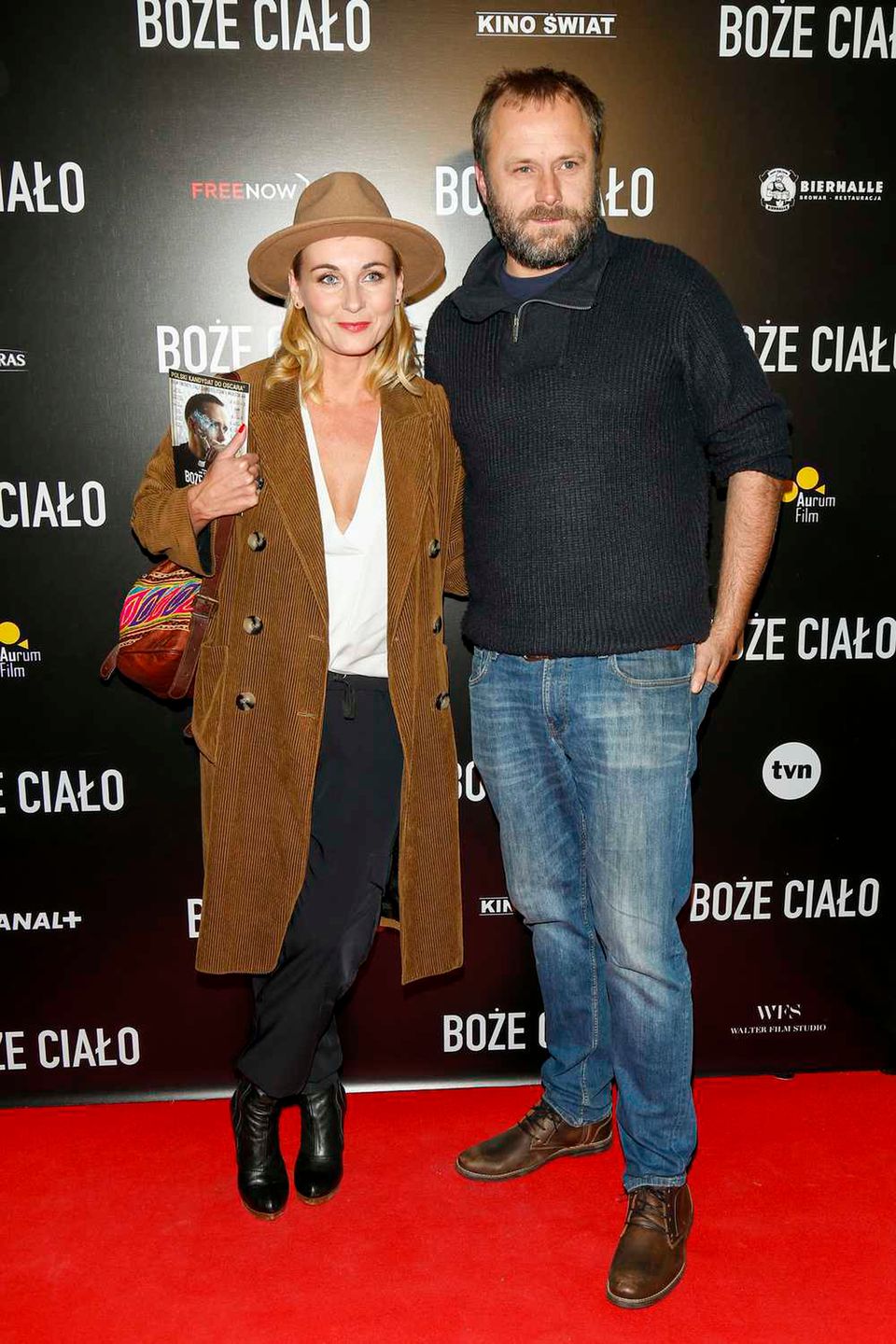 Ilona Wrońska i Leszek Lichota – Boże ciało, premiera filmu Jana Komasy