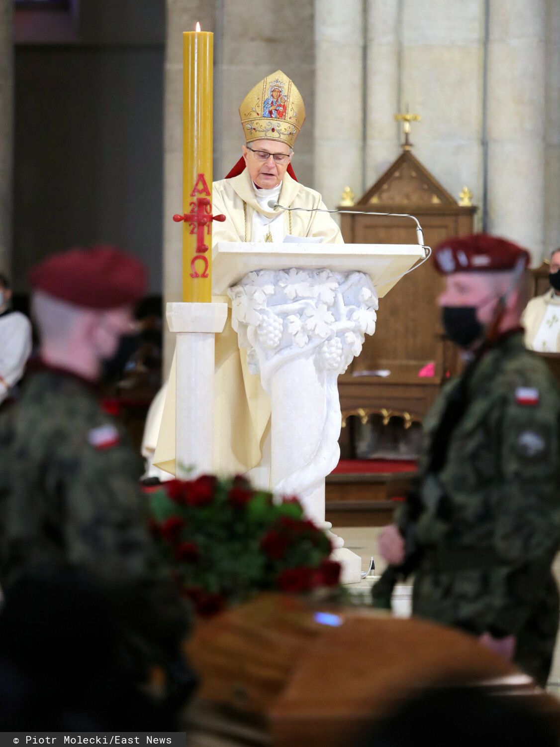 Biskup Antoni Długosz – pogrzeb Krzysztofa Krawczyka