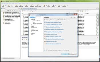 RSSOwl - Preferencje programu