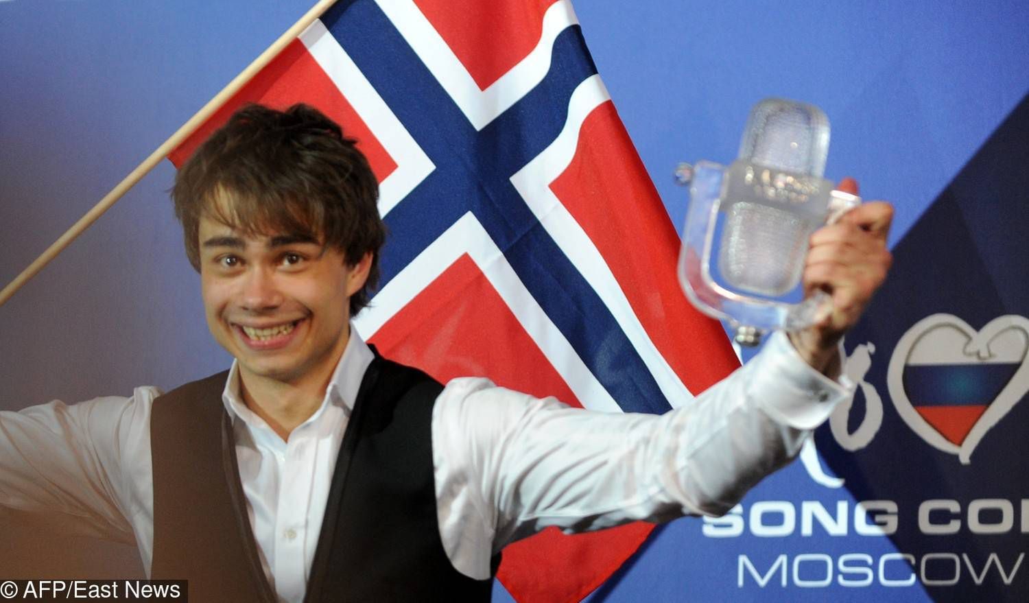 Alexander Rybak wygrał Eurowizję w 2009 roku z piosenką Fairytale