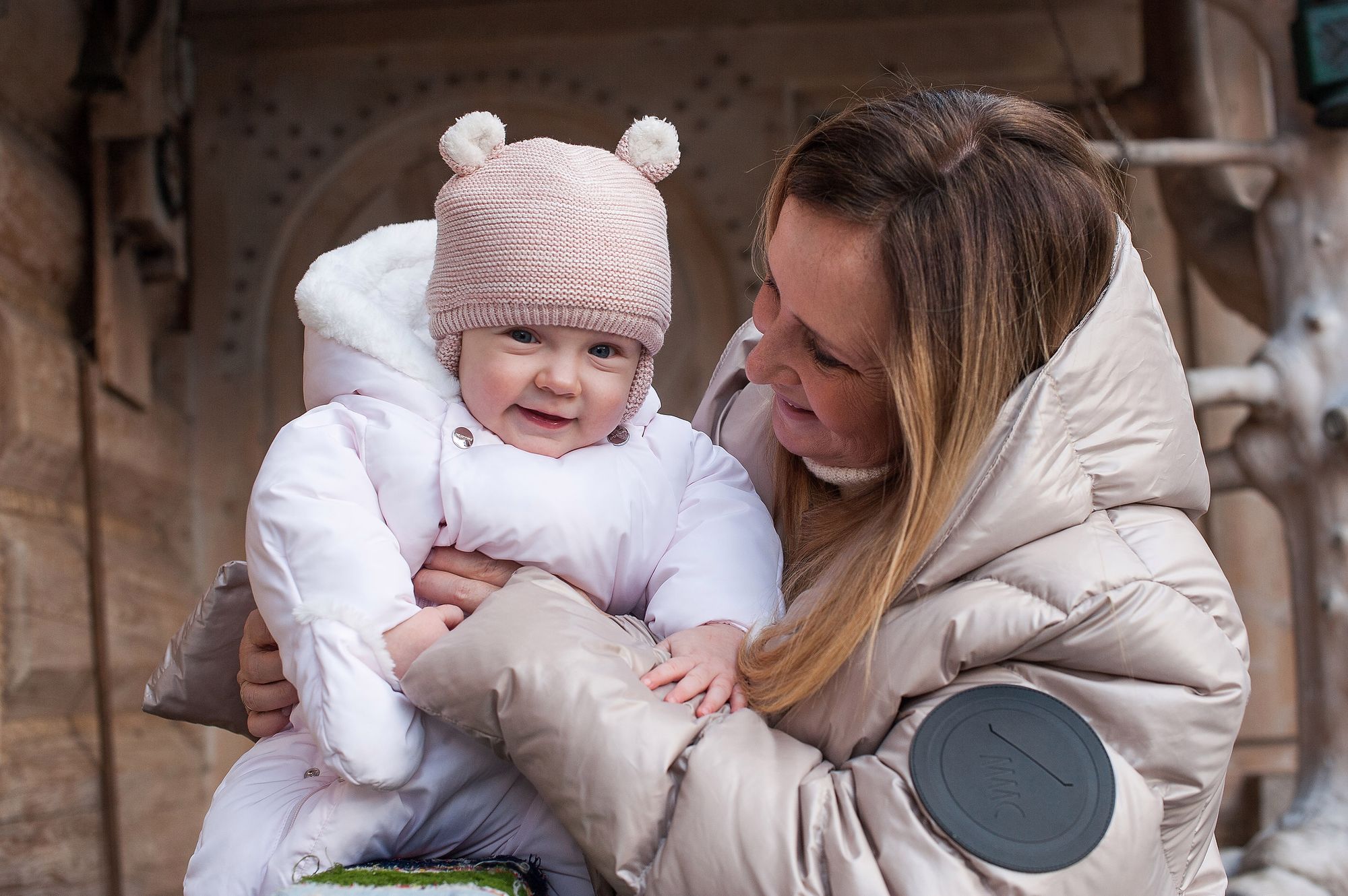 Joanna Kurska z córką w Zakopanem