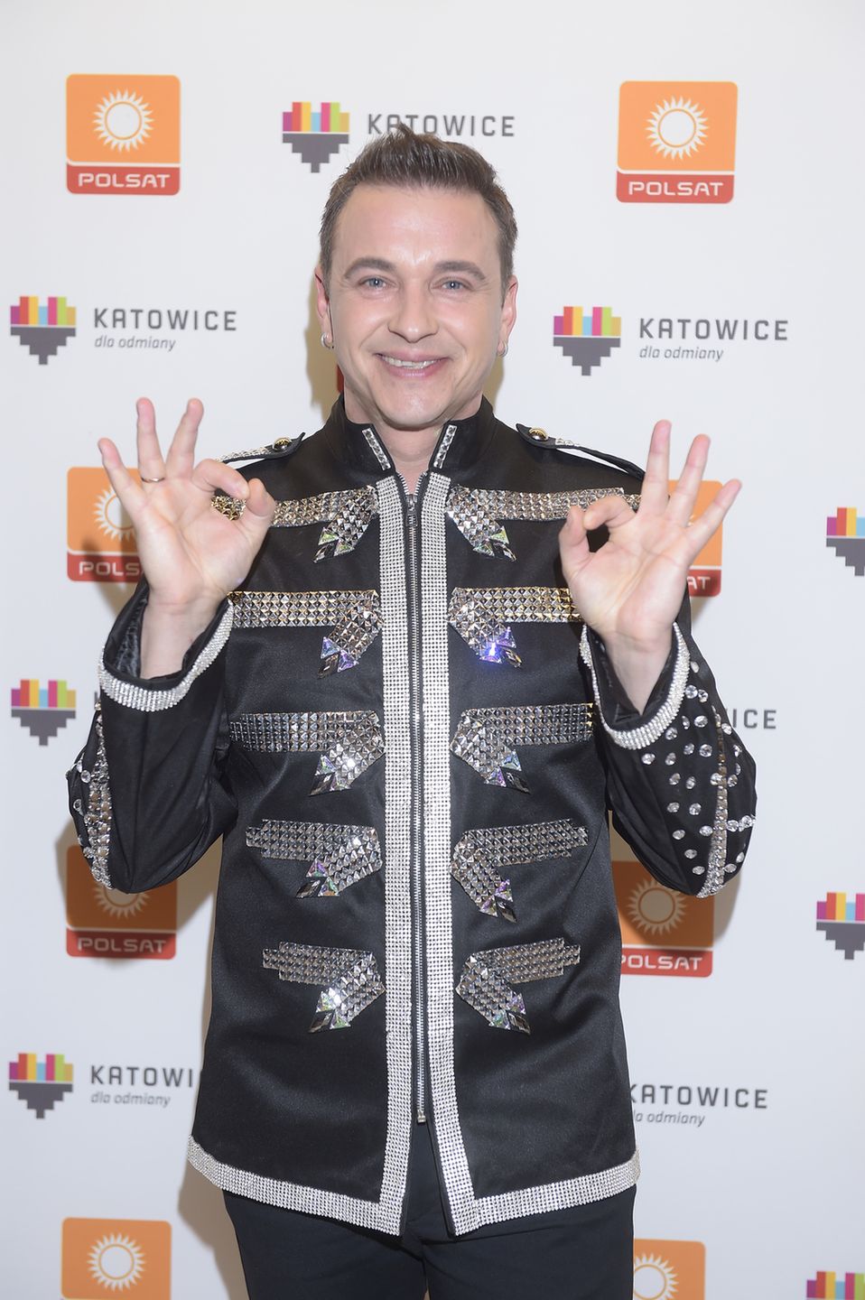Radek Liszewski Sylwester 2017 Polsat Katowice