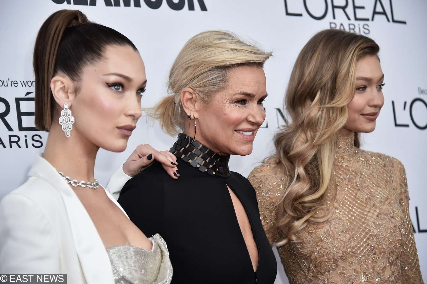 Bella Hadid, Yolanda Hadid, Gigi Hadid