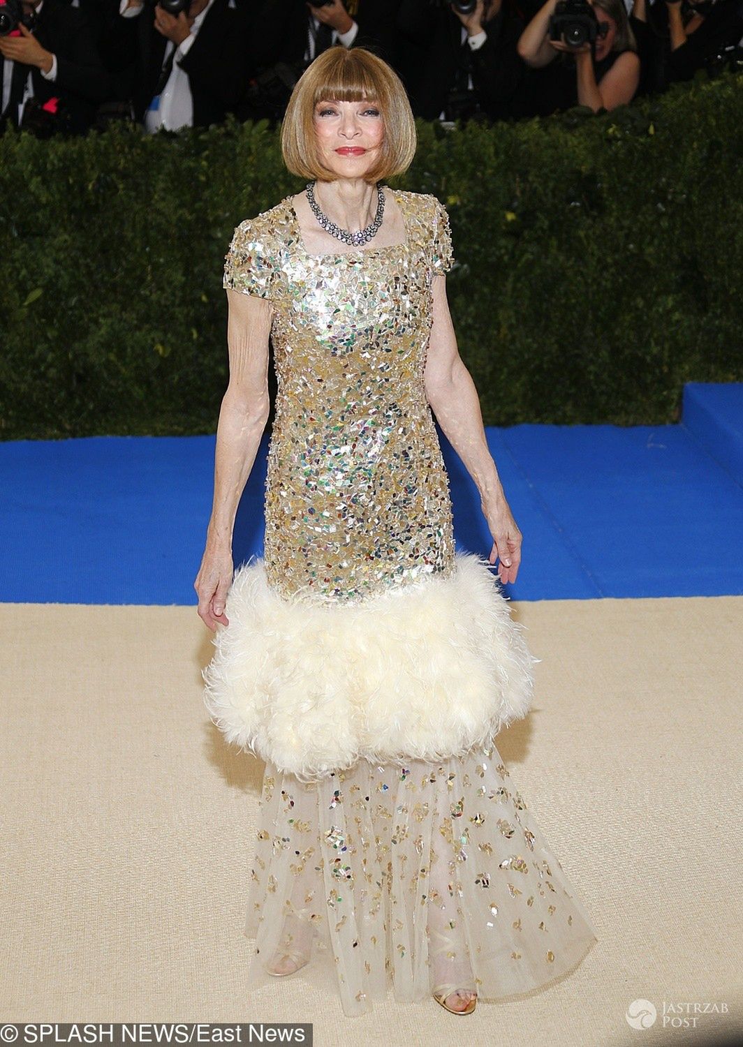 Anna Wintour - MET Gala 2017, kreacja: Chanel