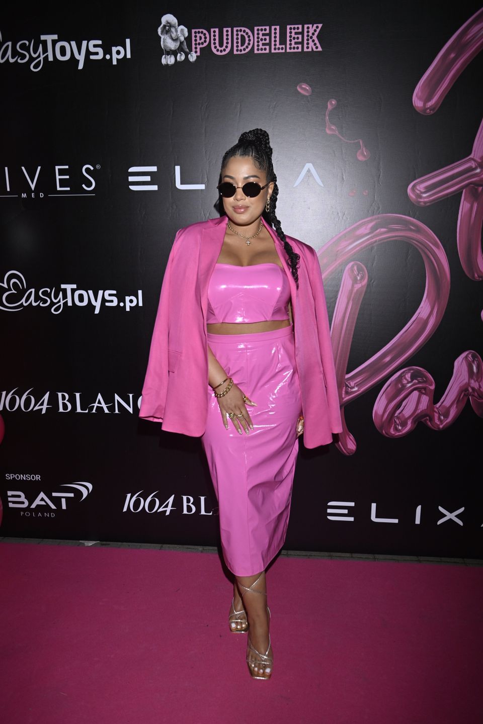 Patricia Kazadi - Pudelek Pink Party (fot. AKPA)
