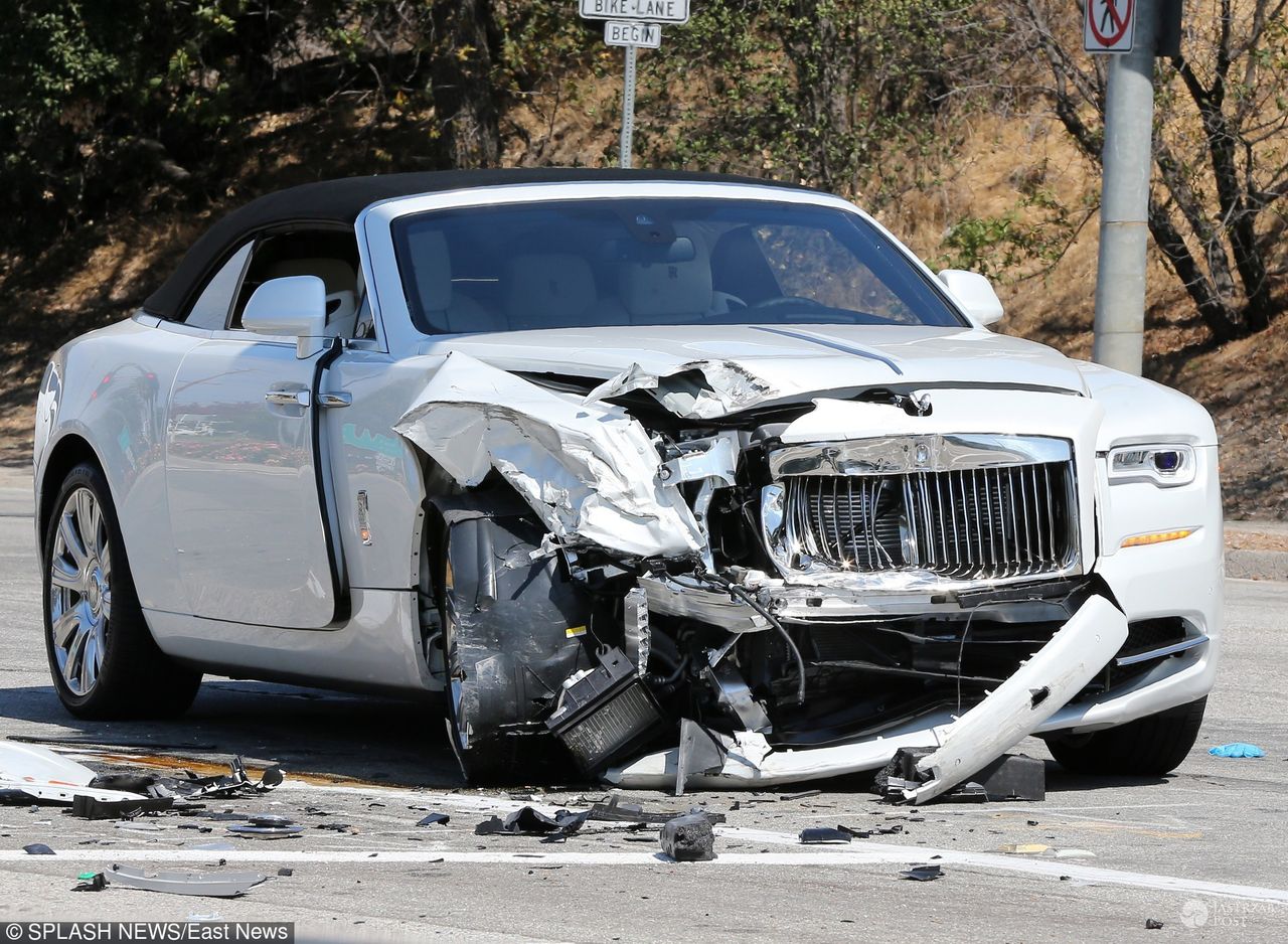 Kris Jenner rozbiła auto