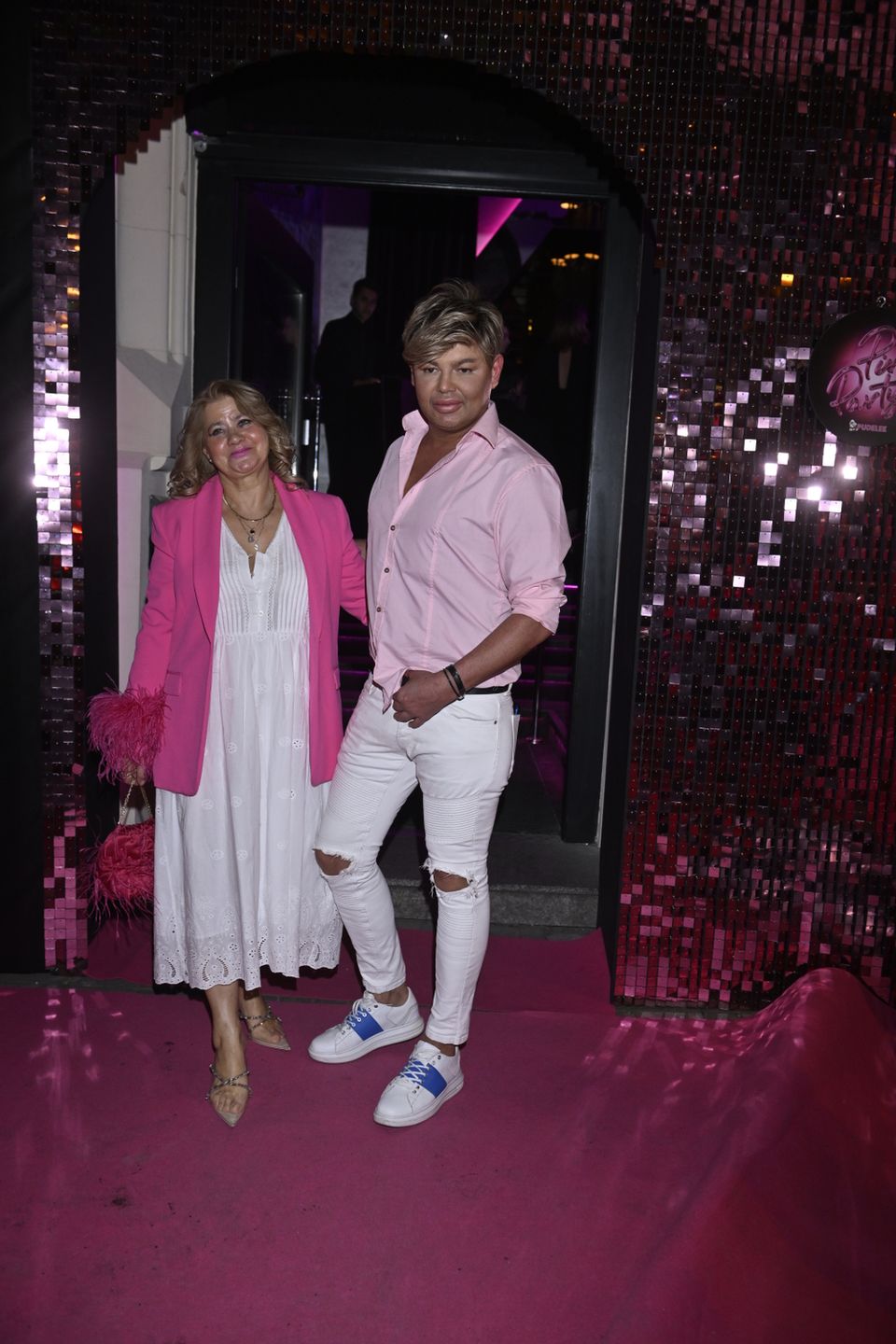 Izabela Kisio-Skorupa - Pudelek Pink Party (fot. AKPA)