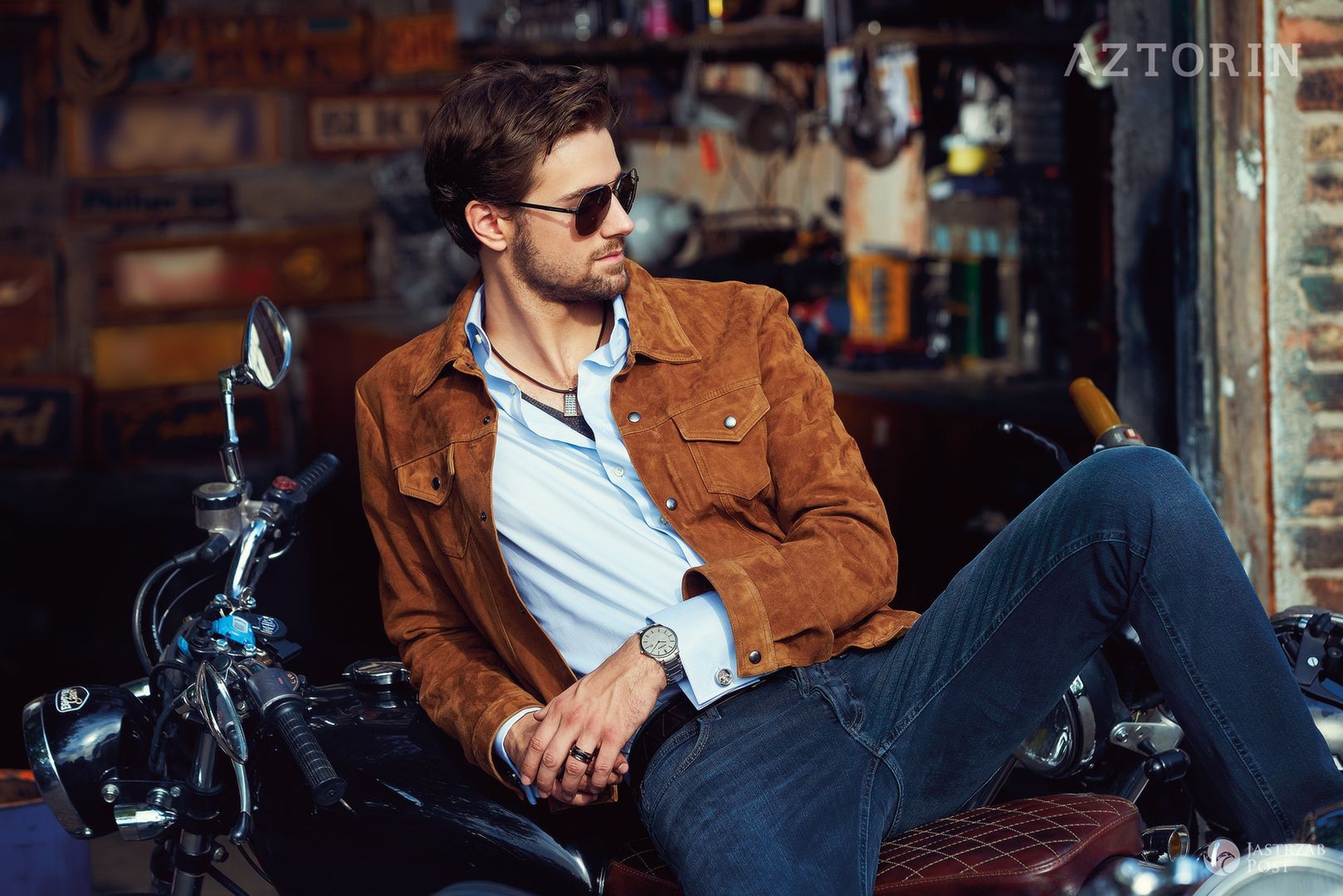 Mateusz Jarzębiak Góral z Top Model w kampanii Apart Aztorin 2015