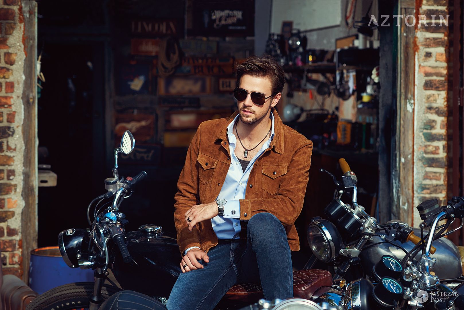 Mateusz Jarzębiak Góral z Top Model w kampanii Apart Aztorin 2015