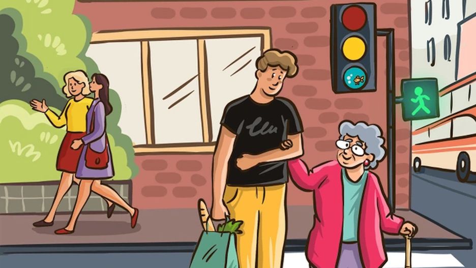 Pozornie zwyczajna scena, ale coś tu nie gra. Jesteś w stanie wskazać dwa błędy?