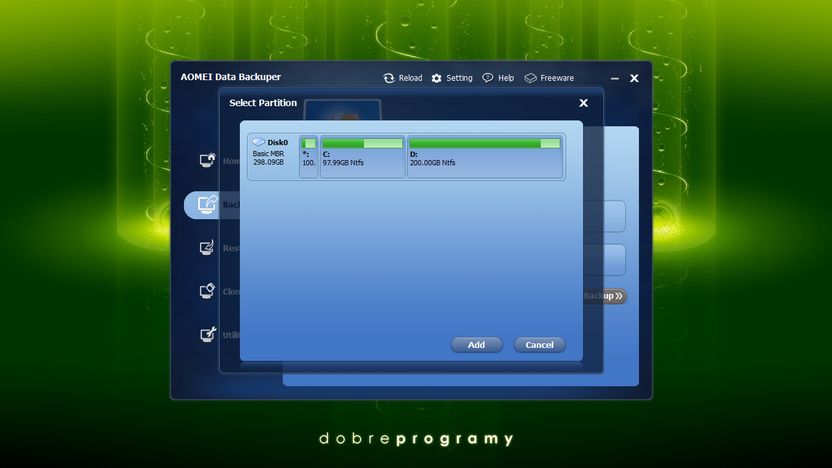 AOMEI Backupper 4