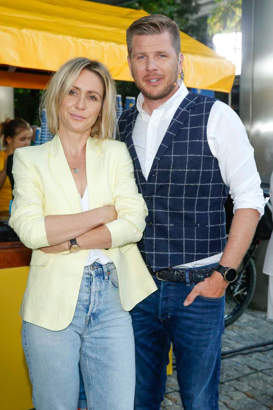 Małgorzata Ohme, Filip Chajzer przed studiem Dzień Dobry TVN