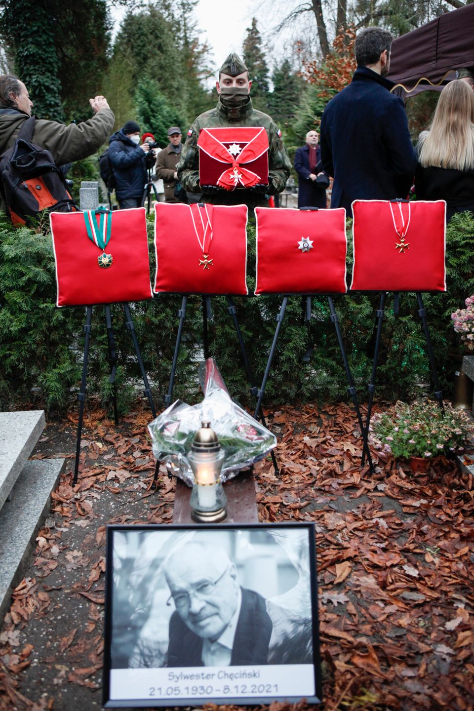 Pogrzeb Sylwestra Chęcińskiego