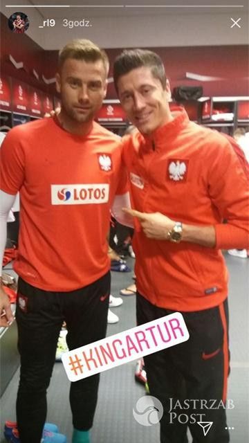 Robert Lewandowski i Artur Boruc
