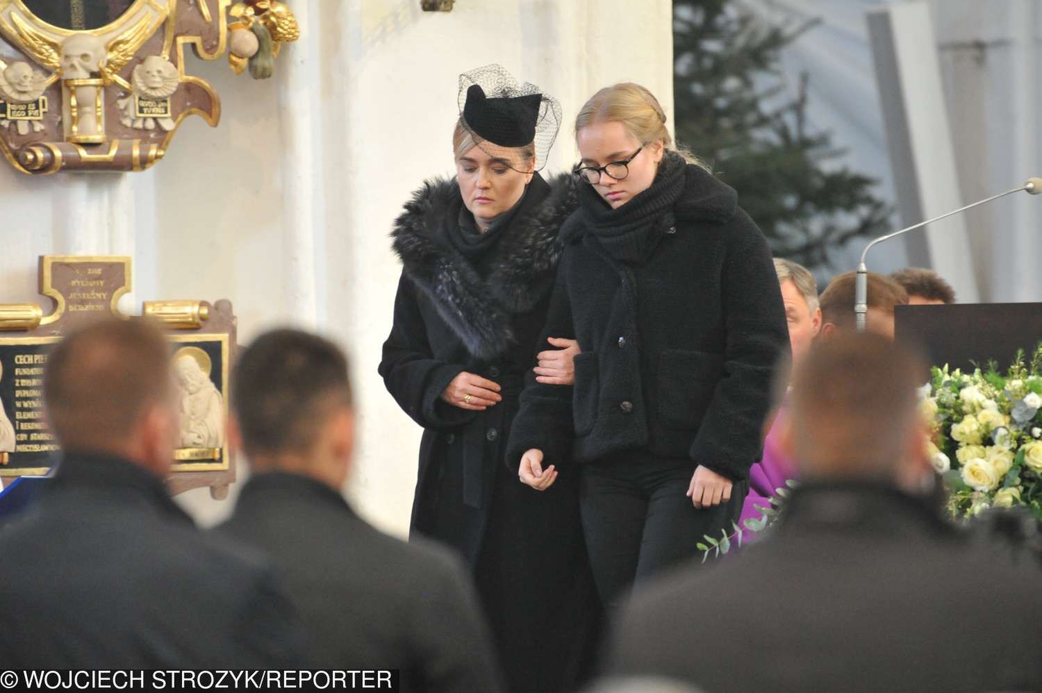 Magdalena Adamowicz z córką