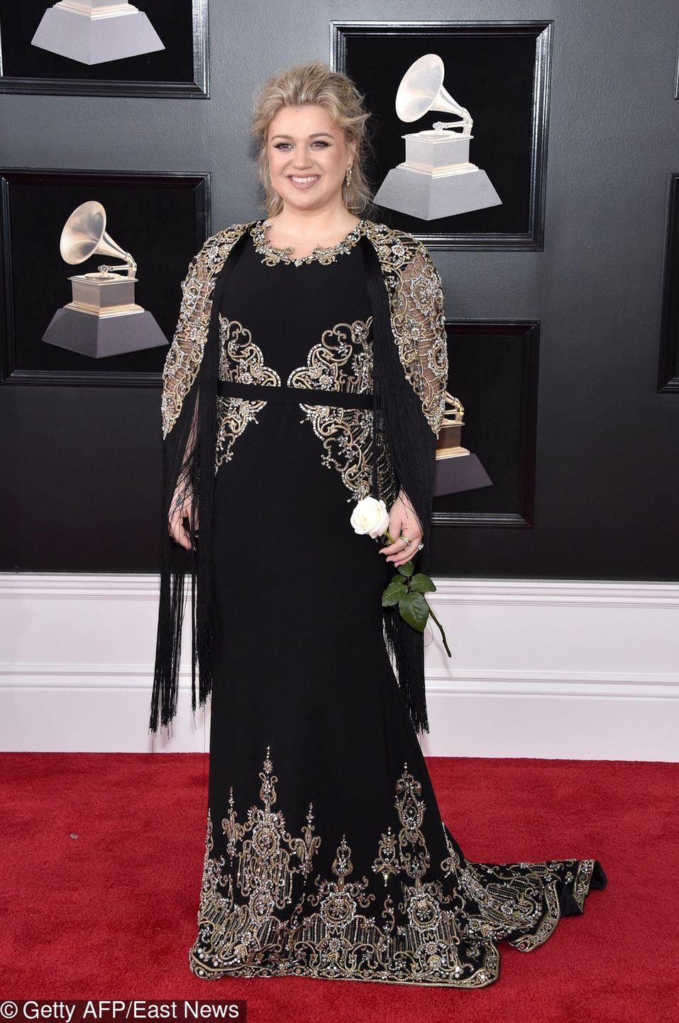 Kelly Clarkson - Grammy 2018, kreacja: Christian Siriano