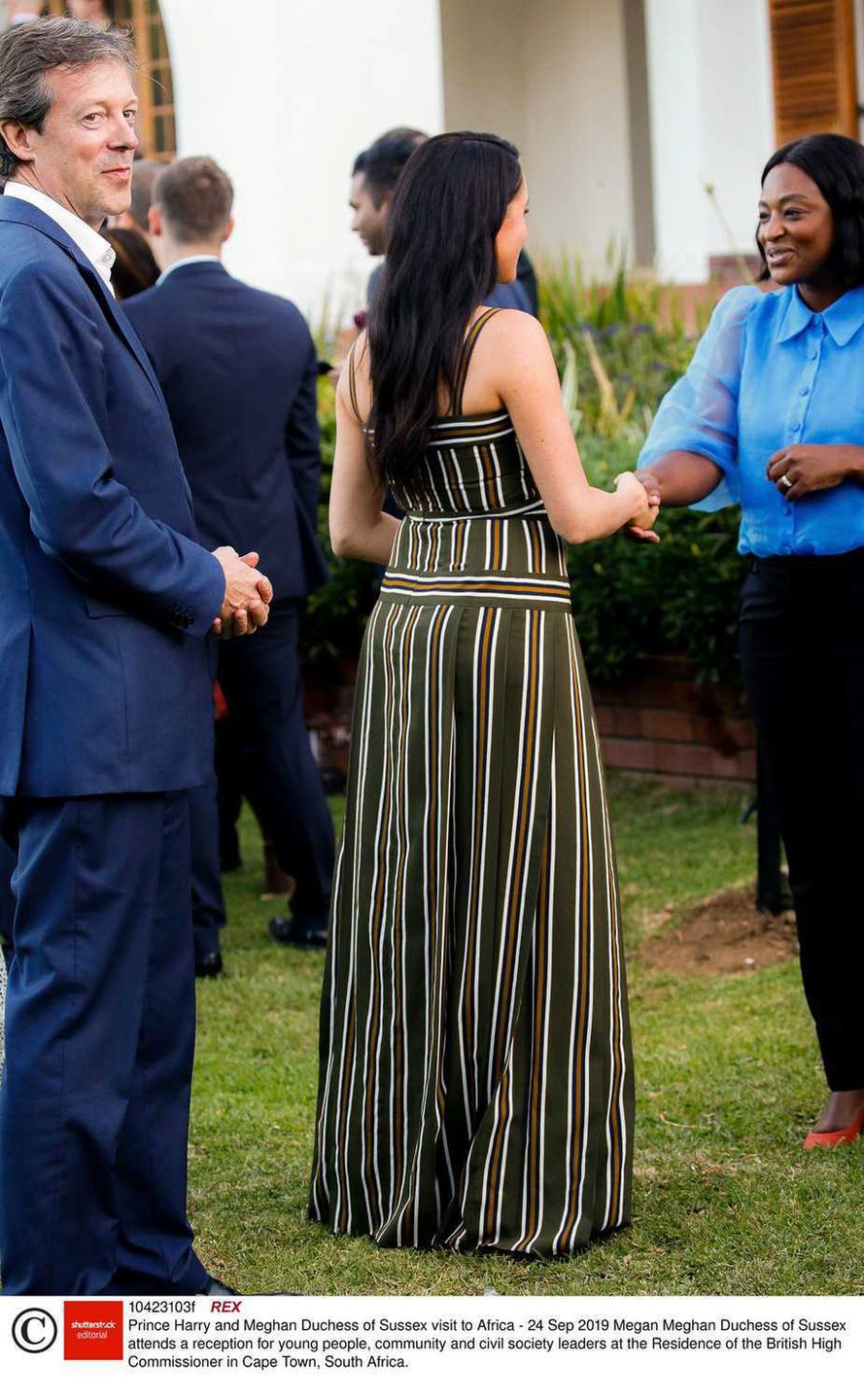 Meghan Markle w RPA w tej samej sukni, co rok temu w Sydney