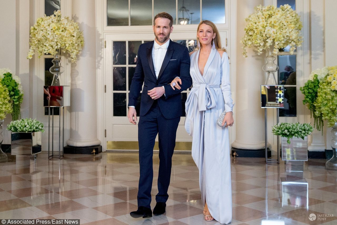 Blake Lively i Ryan Reynolds w Białym Domu