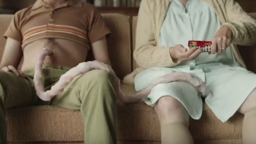 Reklama Skittles na Dzień Mamy