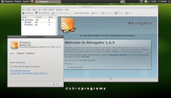 Akregator - Informacja o programie