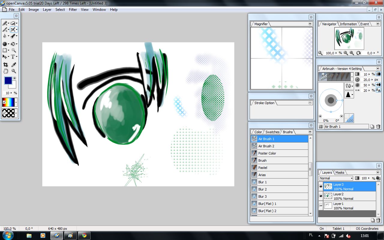 openCanvas na Windows