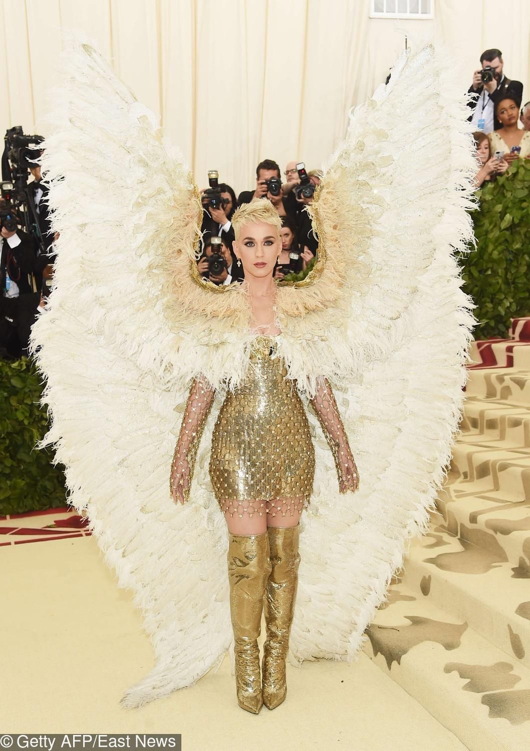 Katy Perry, kreacja: Versace – MET Gala 2018