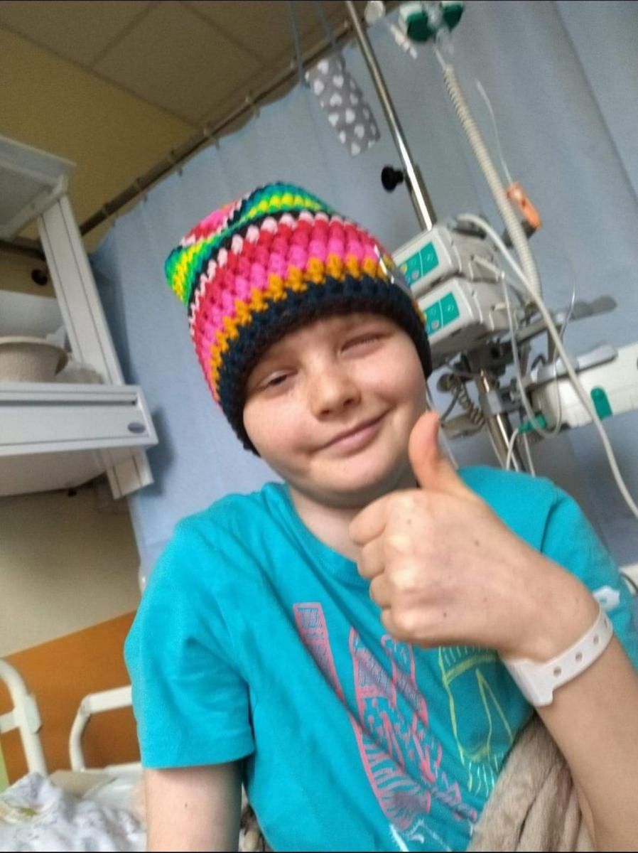 Tymek bardzo dzielnie znosi leczenie