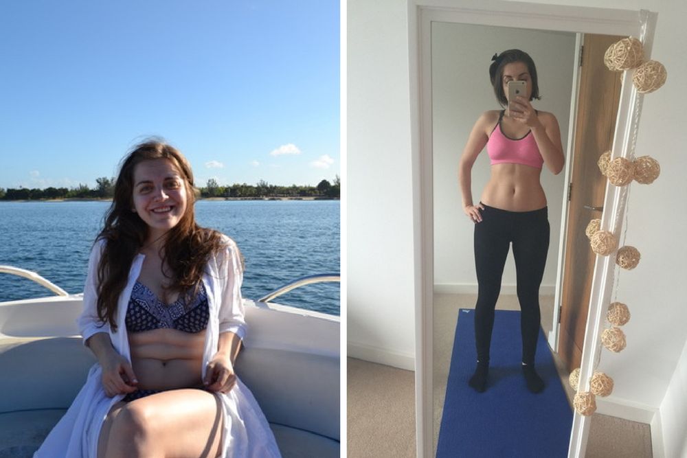 Karina przed i po metamorfozie