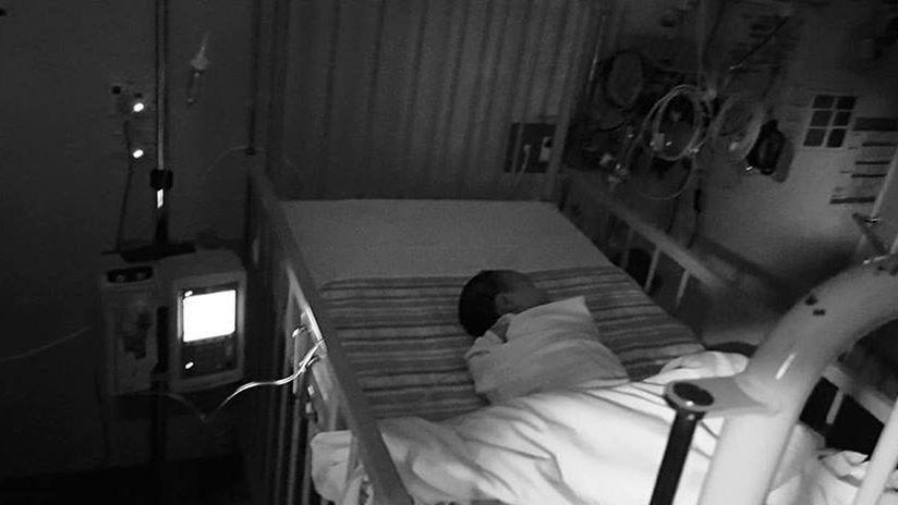 Zarażone wirusem opryszczki niemowlę wymagało hospitalizacji 