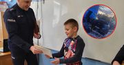 9-letni bohater z Nicwałdu. Gdy zobaczył wypadek, natychmiast ruszył z pomocą