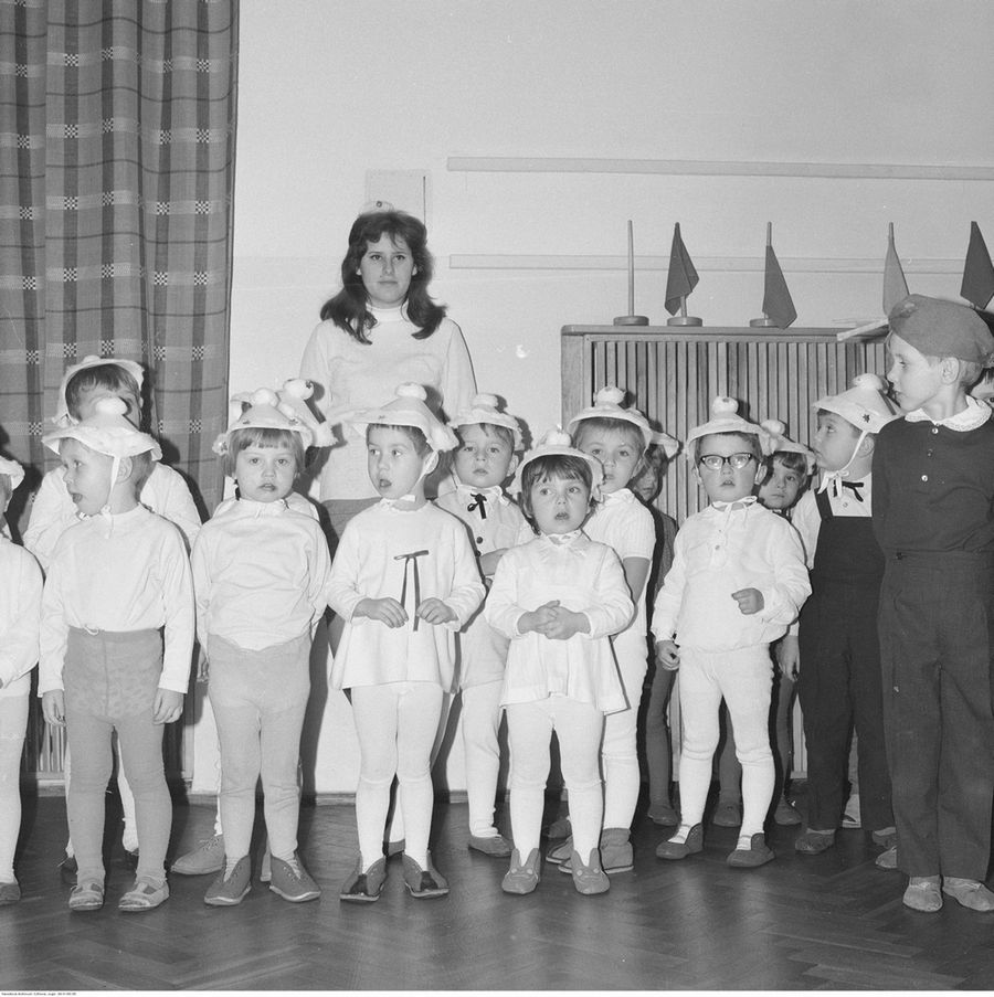 Bal maskowy w warszawskim przedszkolu