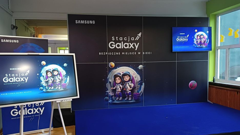 Lekcja pokazowa w ramach programu "Stacja Galaxy. Bezpieczne miejsce w sieci"