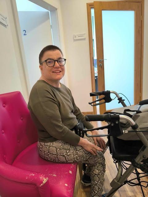 Kasia w Instytucie Diabetologii 