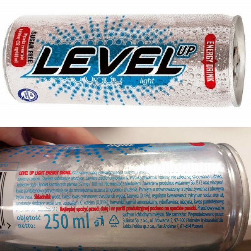 Level Up Light Energy Drink