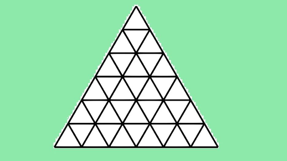 Ile trójkątów widzisz na obrazku? Sprawdź swoją spostrzegawczość