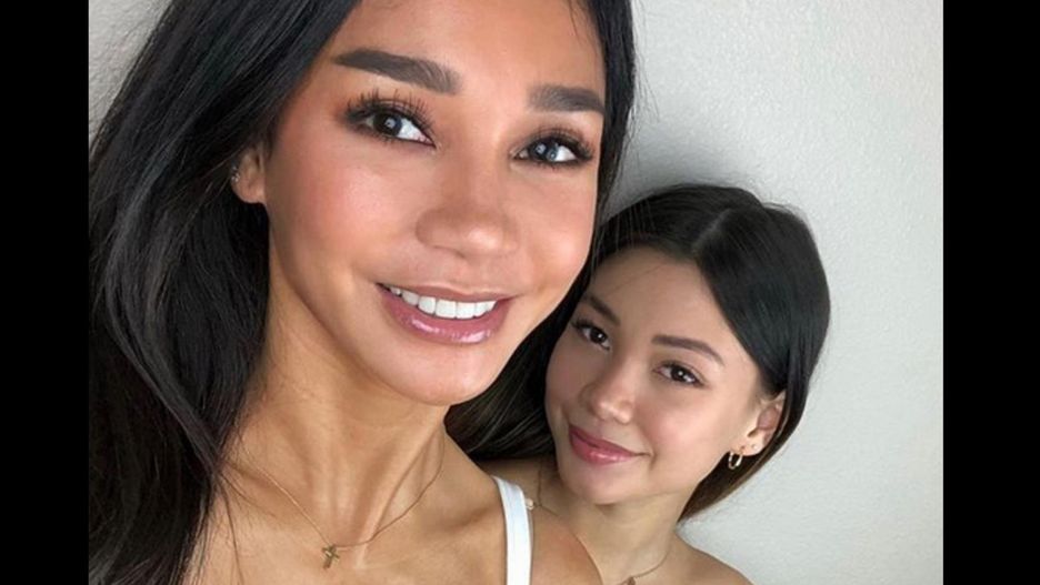 Najgorętsza mama na świecie. Joleen Diaz oraz jej córka.  