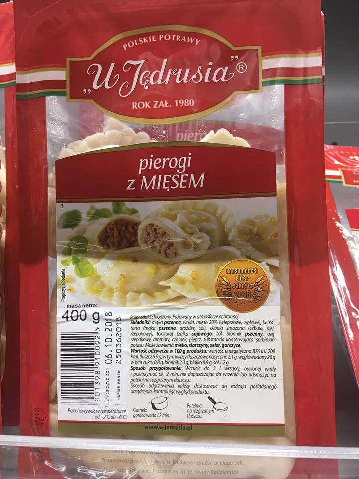 Pierogi z mięsem w większości przypadków niewiele mają z mięsem wspólnego