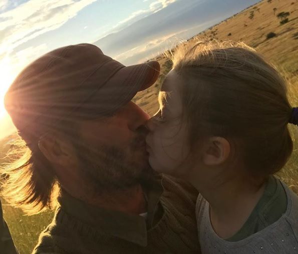 David i Harper Beckham