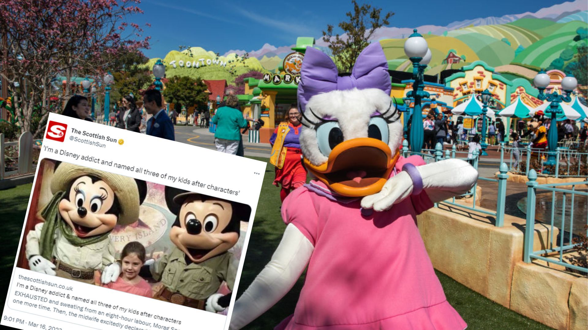 Nazywa dzieci imionami z Disneya