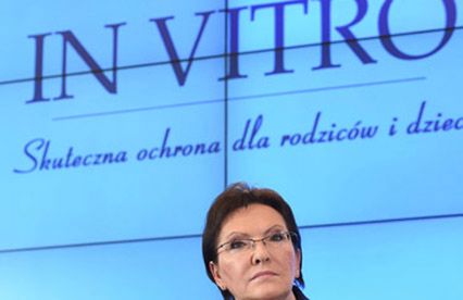 In vitro dzieli kandydatów