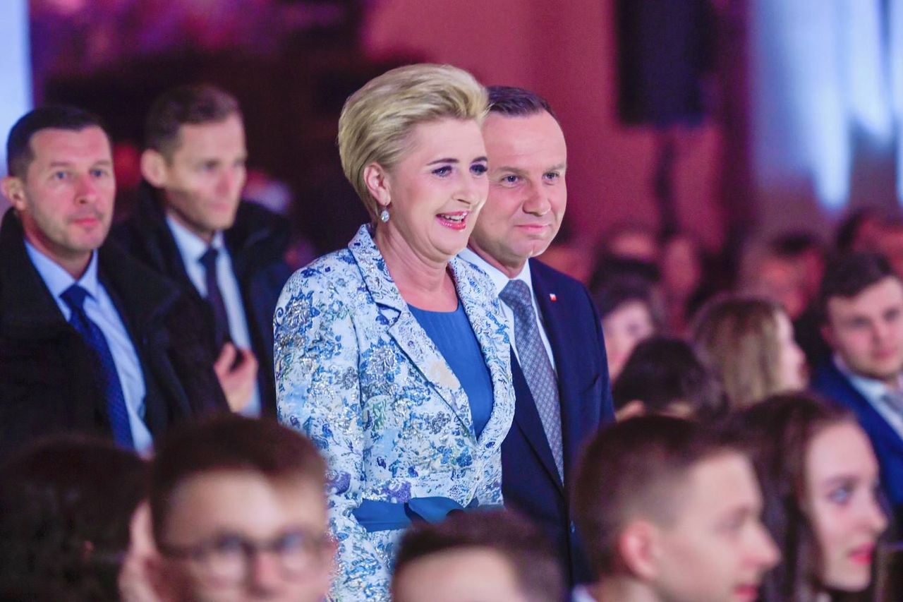 Andrzej Duda i Agata Duda – koncert kolęd TVP 2019: Jaka Wigilia, taki cały rok