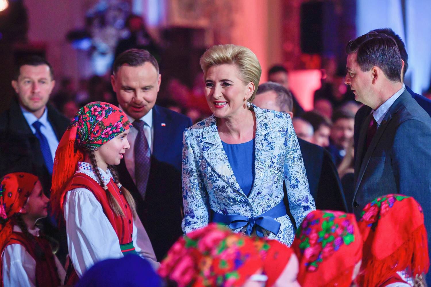 Andrzej Duda i Agata Duda – koncert kolęd TVP 2019: Jaka Wigilia, taki cały rok