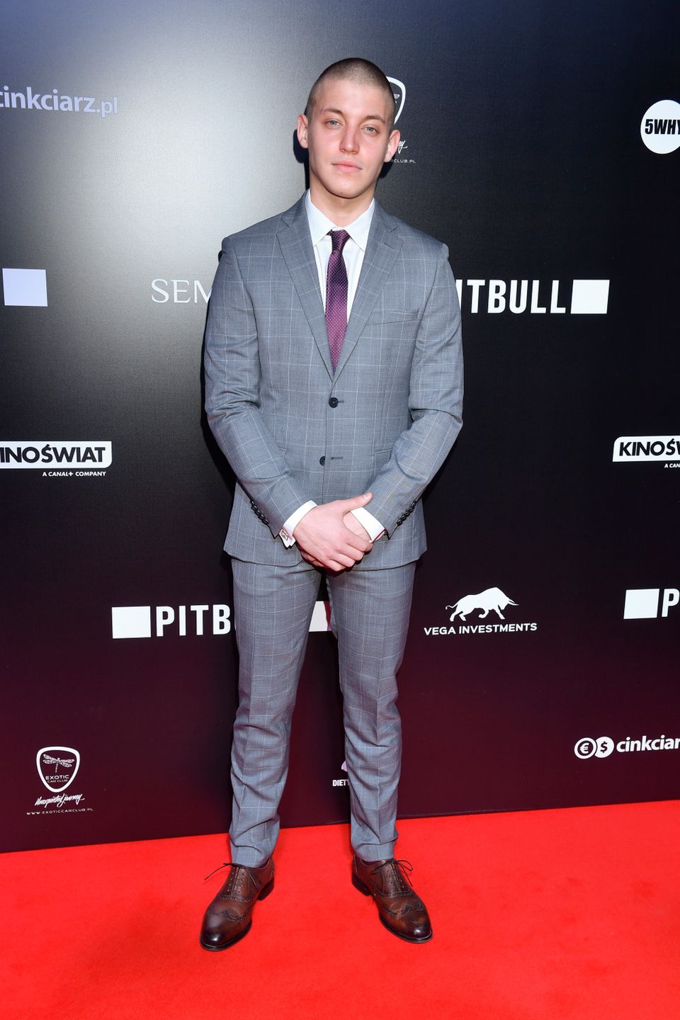 Sebastian Dela - premiera filmu "Pitbull 2021"