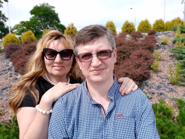 Natalia i Piotr Melnikowie przeprowadzili się z Ukrainy do Polski
