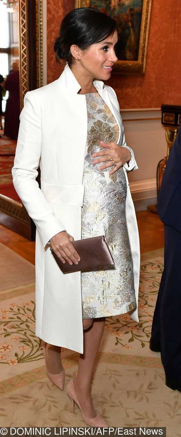 Meghan Markle i książę Harry na przyjęciu na część księcia Karola